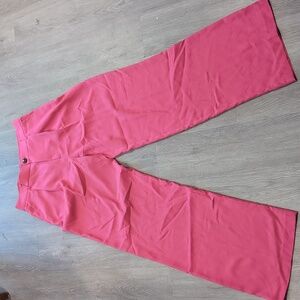 Zara Fuchsia Wide Leg Trousers